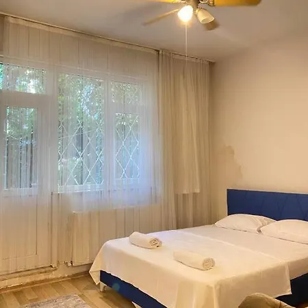 Apartman Ortakoy'de Bogaza Yakin Bahceli Genis 3+1 Daire Isztambul